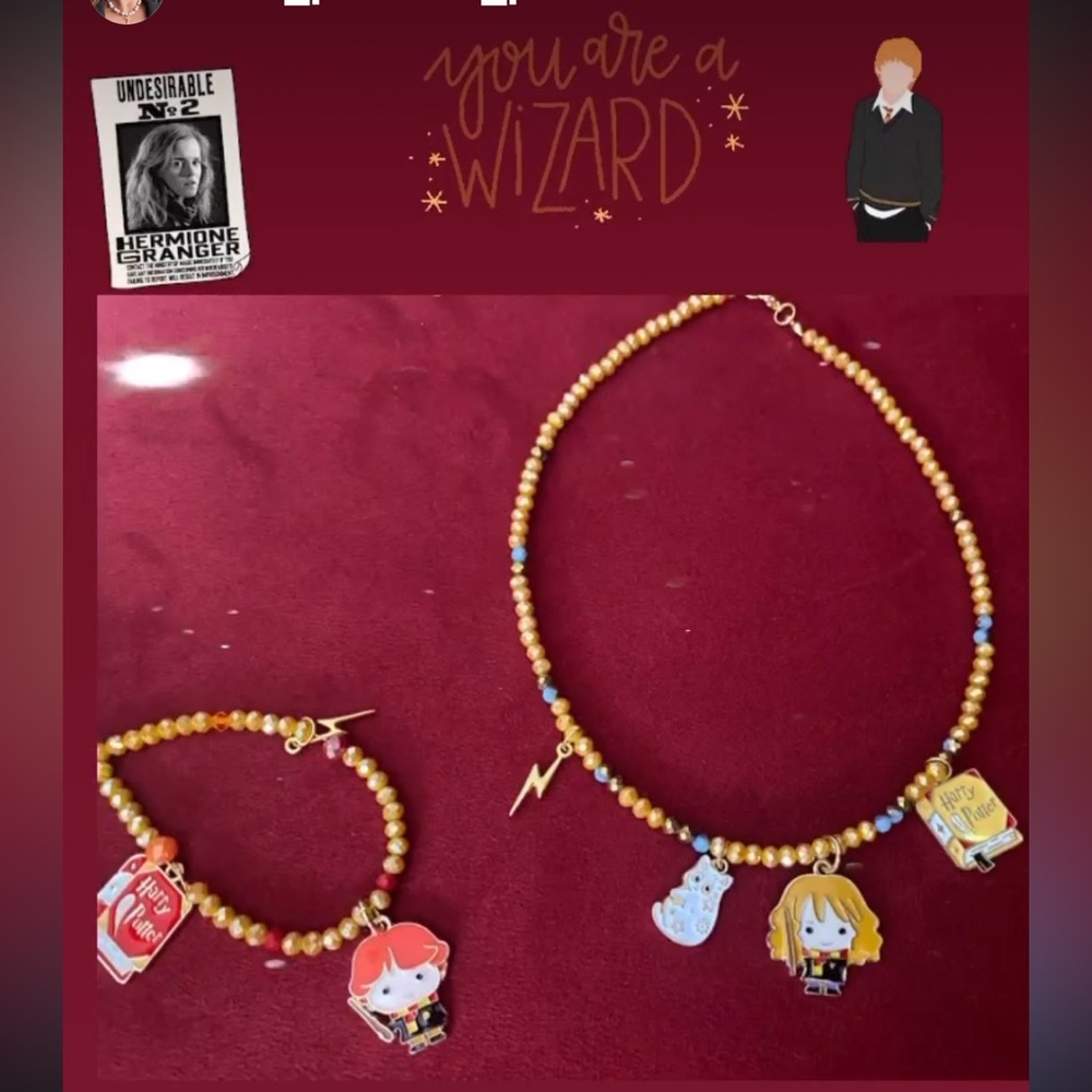 Hermione necklace and bracelet!
